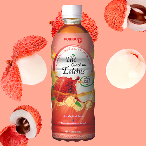 POKKA, collection de thés glacés Livraison en France TIKIOSK